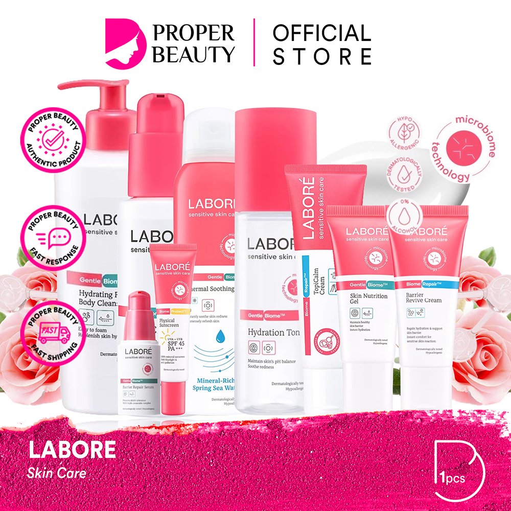 LABORE Face Care Indonesia / GentleBiome Mild Cleanser Hydration Toner Repair Serum BiomeRepair Barr