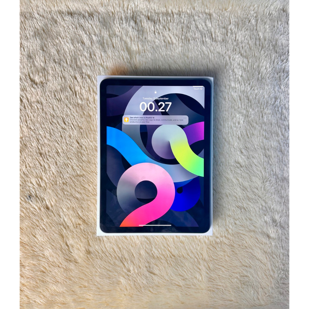 iPad Air 4 256GB iBox Pemakaian 1 Minggu