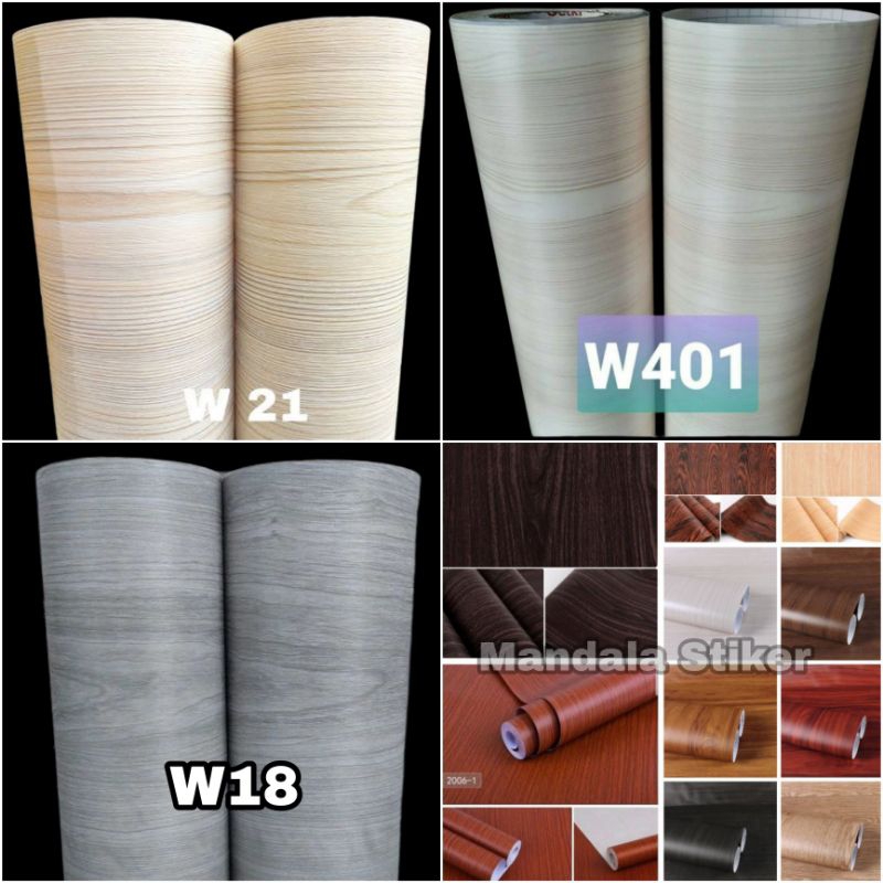 HPL STICKER / HPL MOTIF KAYU / PELAPIS KAYU TRIPLEK MEJA DINDING PINTU PVC SHEET