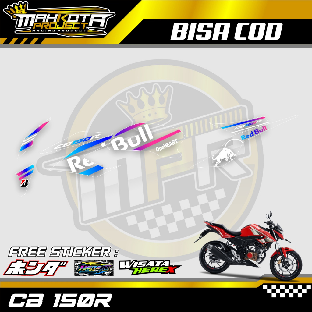 STRIPING VARIASI HONDA CB 150 R / STICKER LIST VARIASI HONDA CB 150 R