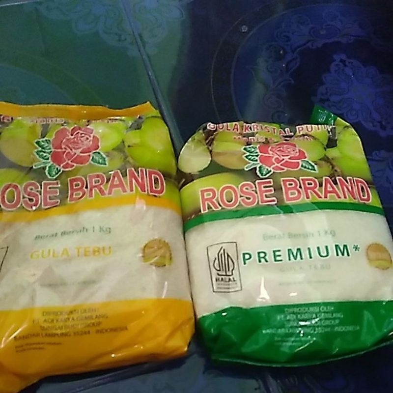 

gula pasir rosebrand 1kg dikirim sesuai stock yg ada