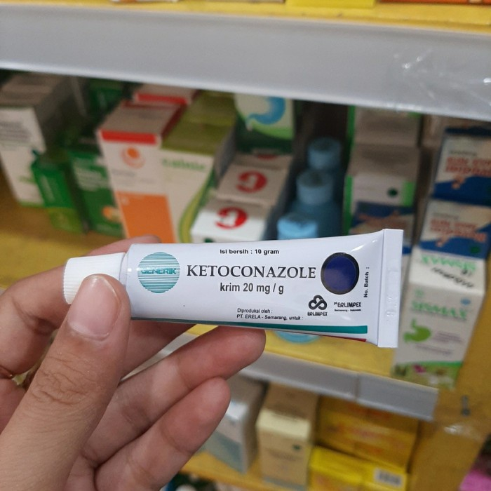 Salep jamur ketoconazole 20gr