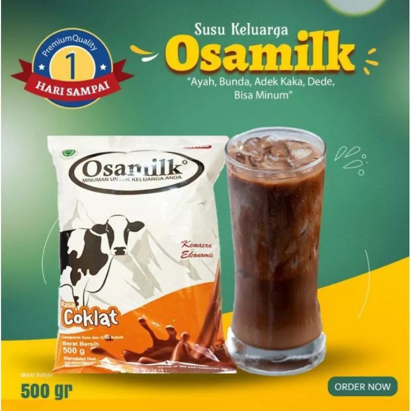 

Osamilk Susu penggemuk badan (2Pcs) Coklat Vanila