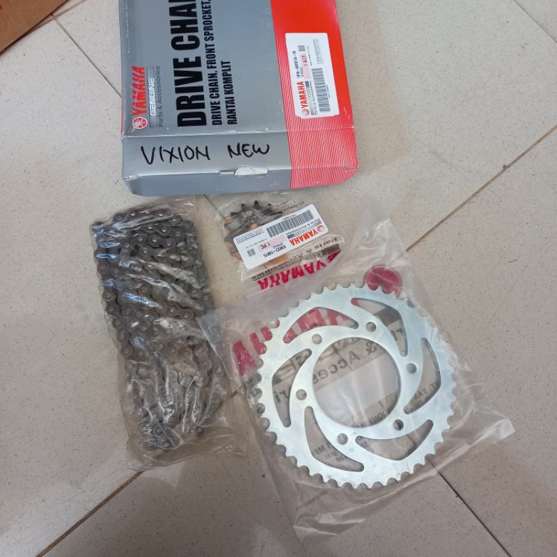 gear gir set vixion new-gear gir paket set baja vixion new asli yamaha