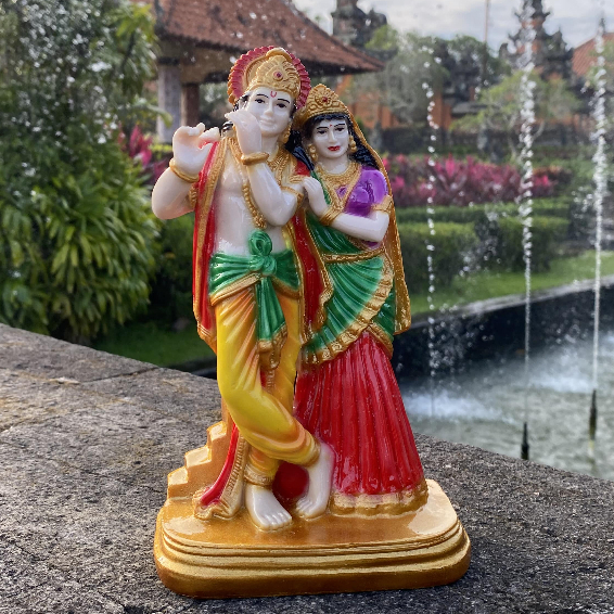 Patung Rada Krisna/ Radha Krishna / Krishnaradha /india
