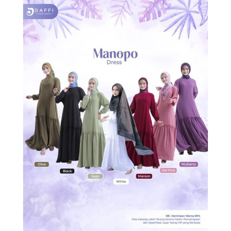 GAMIS MANOPO ori Daffi