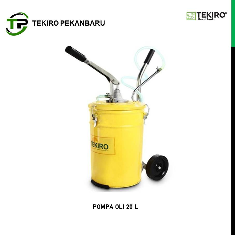 TEKIRO POMPA OLI DRUM MANUAL 20 LITER