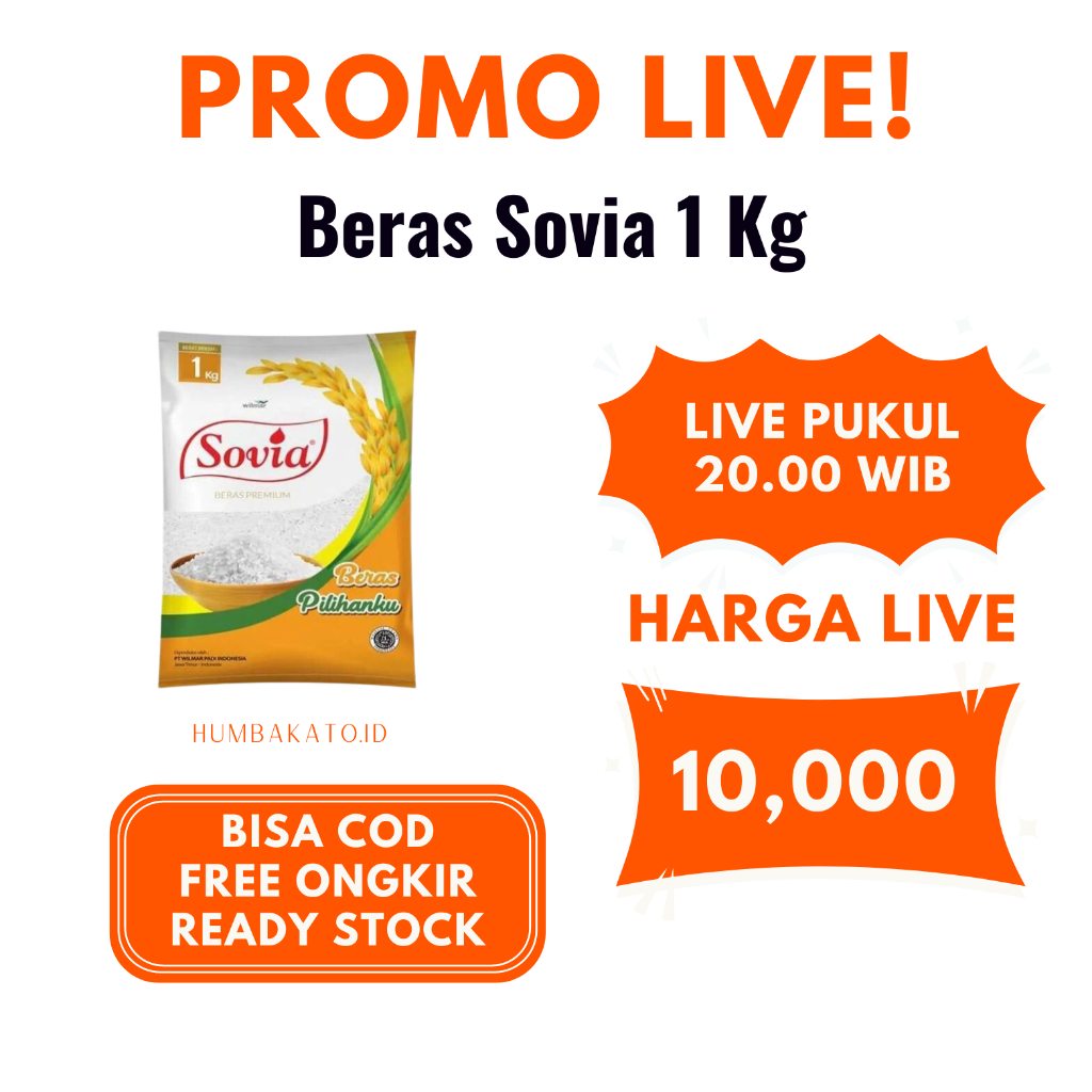 

Beras Sovia 1 Kg