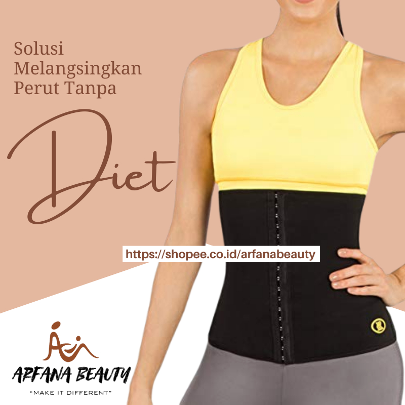 Corset Pelangsing Perut Korset Kancing Kroset Perut Cincher Pinggang Waist Cincher Pelangsing Pengec