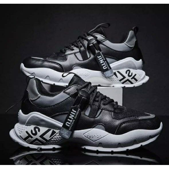 CN - Sepatu Sneakers Pria Jintu