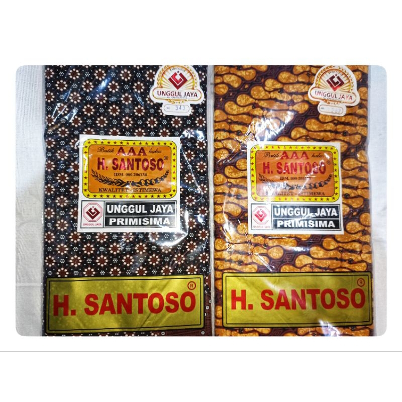 Kain batik H.Santoso Kain panjang Kebat Samping