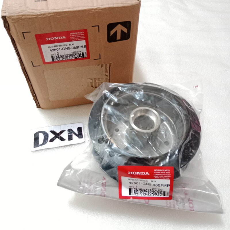 Tromol Belakang Grand Star Hitam 42601-GN5-960FMB Asli Original Honda