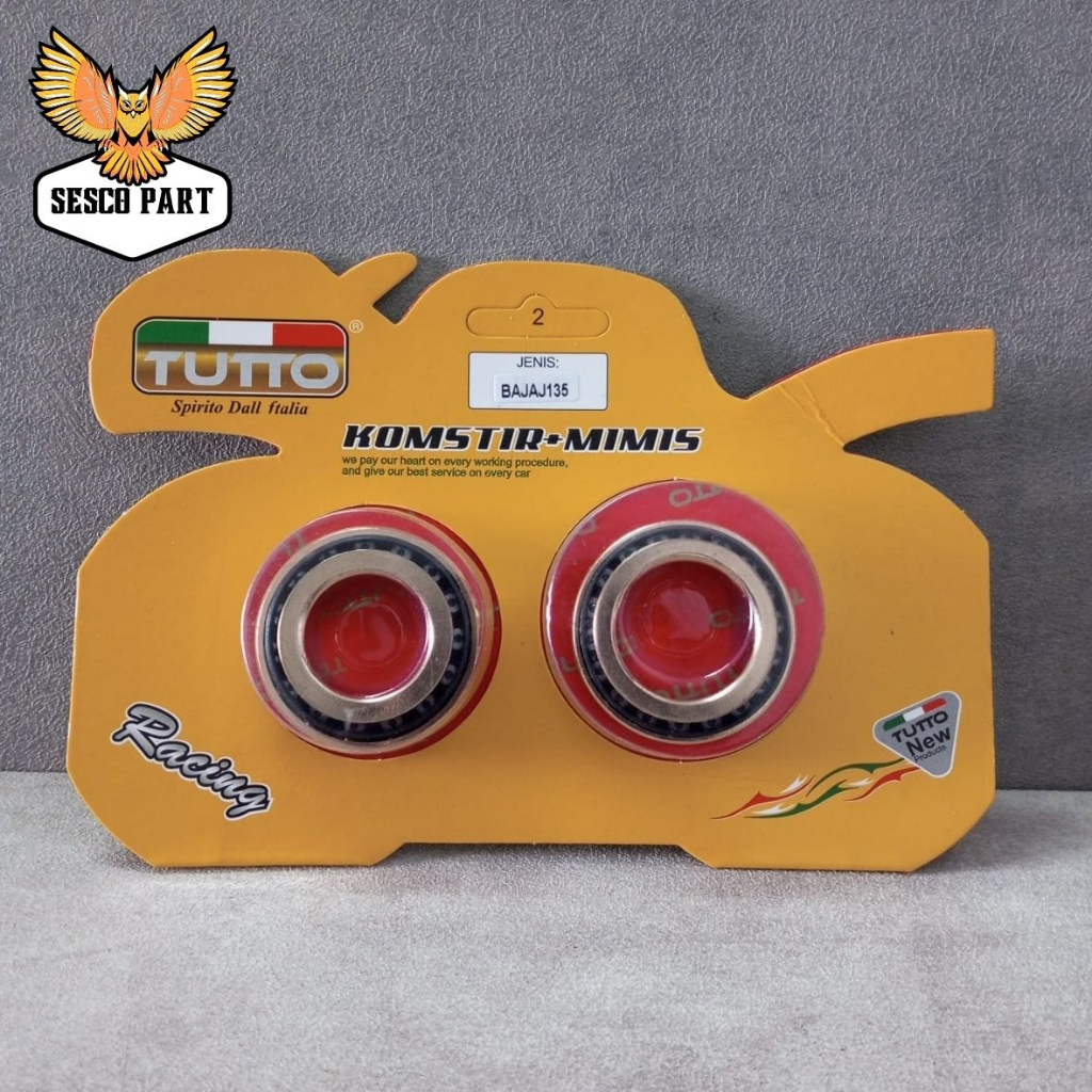 KOMSTIR RACING BAJAJ PULSAR 135 GOLD TUTTO KOMSTIR BAMBU RACING PULSAR 135 GOLD TUTTO PREMIUM