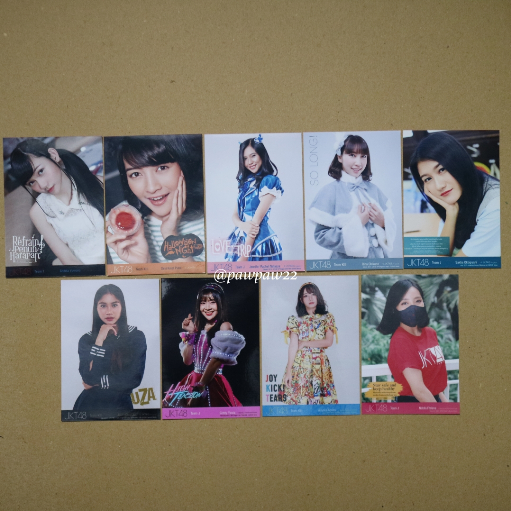 OFFICIAL PHOTOPACK EX MEMBER JKT48 - Single/Album Edition