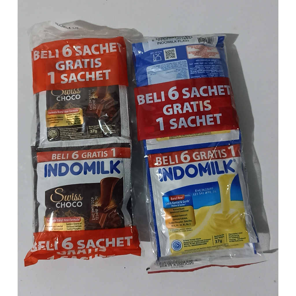 

Indomilk Sachet 6 gratis 1