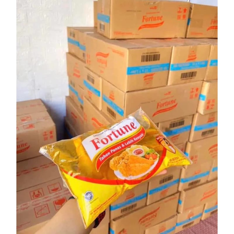 

MINYAK GORENG FORTUNE BANTAL - KEBUTUHAN MASAKAN - SEMBAKO - MINYAK KEMASAN 1LITER - MINYAK GORENG