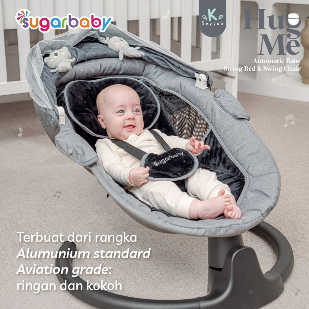 ghk Sugar baby HUG ME Automatic Baby Swing BED & Sugar Baby Hug Me K-SERIES Automatic Baby Swing