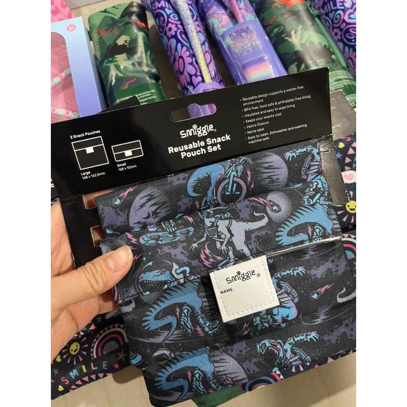 Smiggle / Smiggle Pouch / Kantong snack Smiggle / Smiggle Original / Smiggle Bag  / Smiggle snack Po