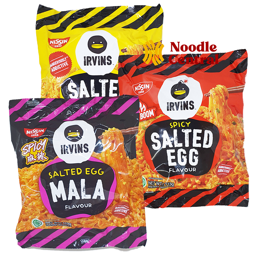 

Irvins - Nissin Salted Egg Noodles Mie Instant