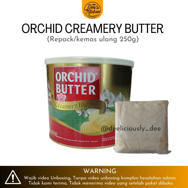 

ORCHID Butter 250gr