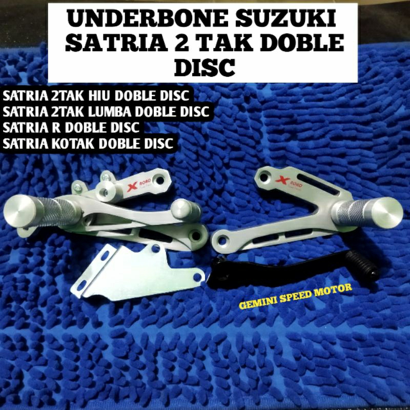 UNDERBONE SATRIA 2TAK RU LUMBA HIU DOBLE DISC XROAD ORIGINAL/Underbone Satria 2Tak Lumba / Hiu /Ru N