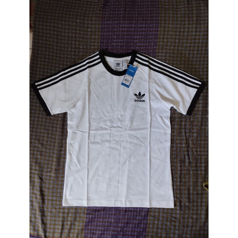 kaos original adidas 3-stripes tee