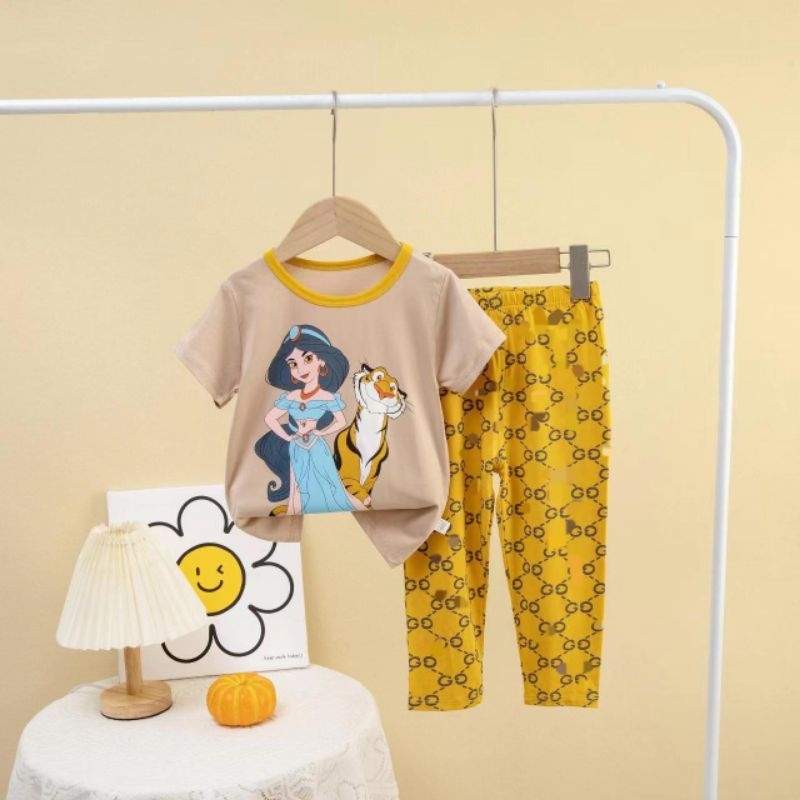 Grosir, harga 3 stel. Baju anak import, baju tidur / piyama anak.