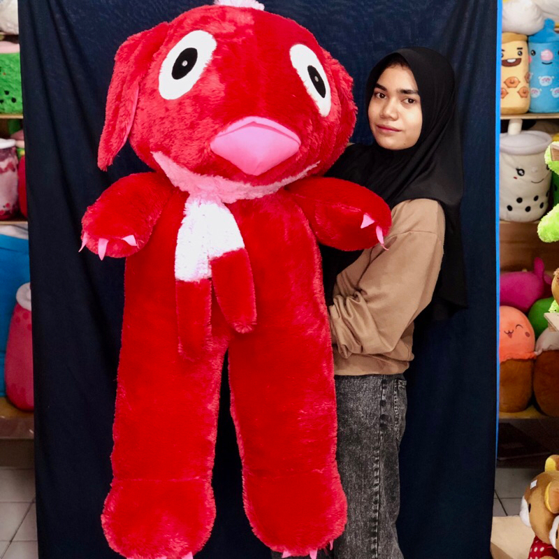 Boneka Stitch syal tegak berdiri rasfur lucu boneka stitch Super Jumbo giant boneka stitch Besar lol