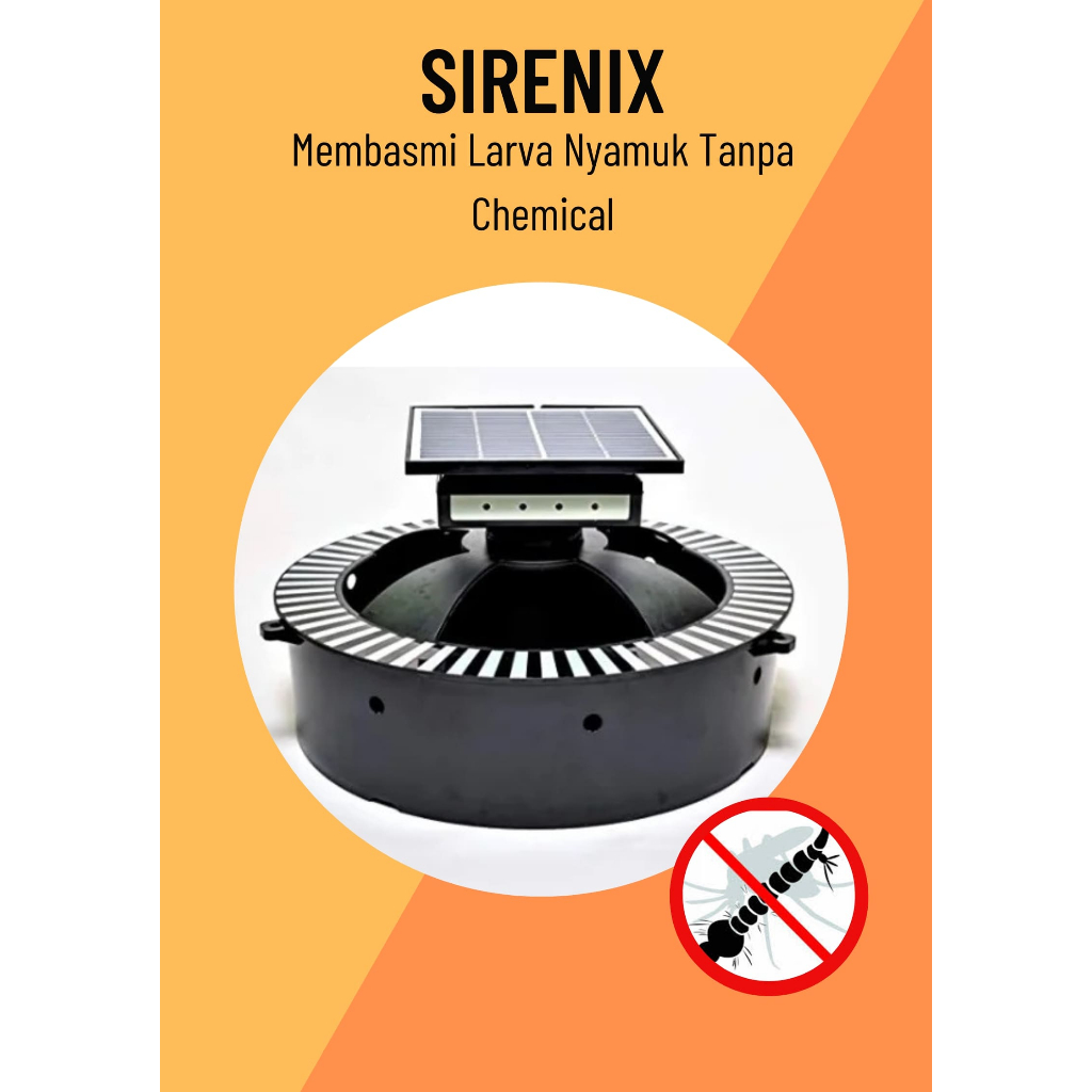 Jebakan nyamuk, Perangkap nyamuk, Sirenix Larva Trap