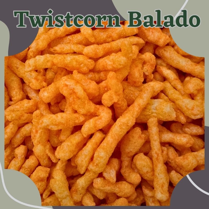 

twist jagung rasa balado | twist corn sambal balado