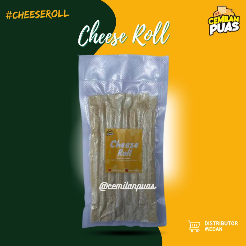 

[READY MEDAN] Cheese Roll/ Choco Cheese Roll Keju Aroma Isi 8pcs Manis Gurih Renyah Termurah