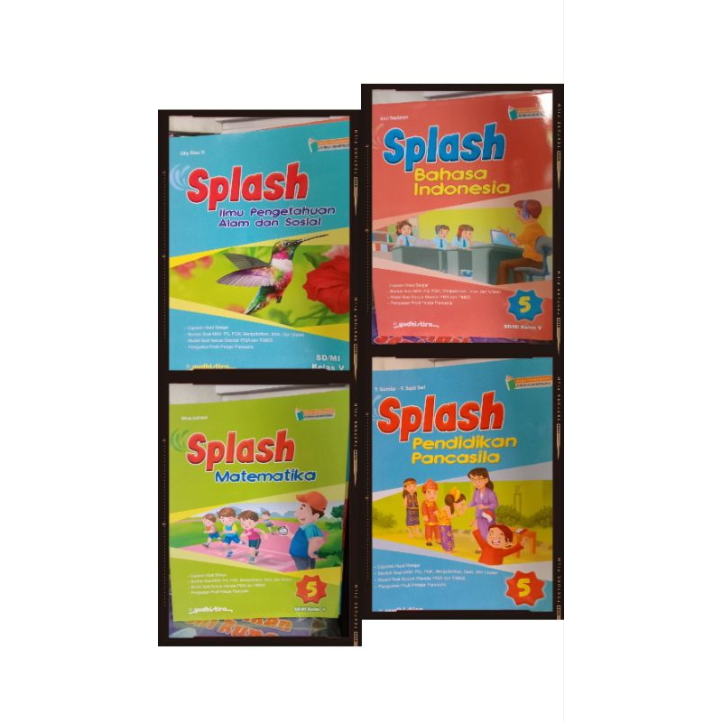 Splash Matematika Ppkn IPA B.indonesia. SD Mi kls.5