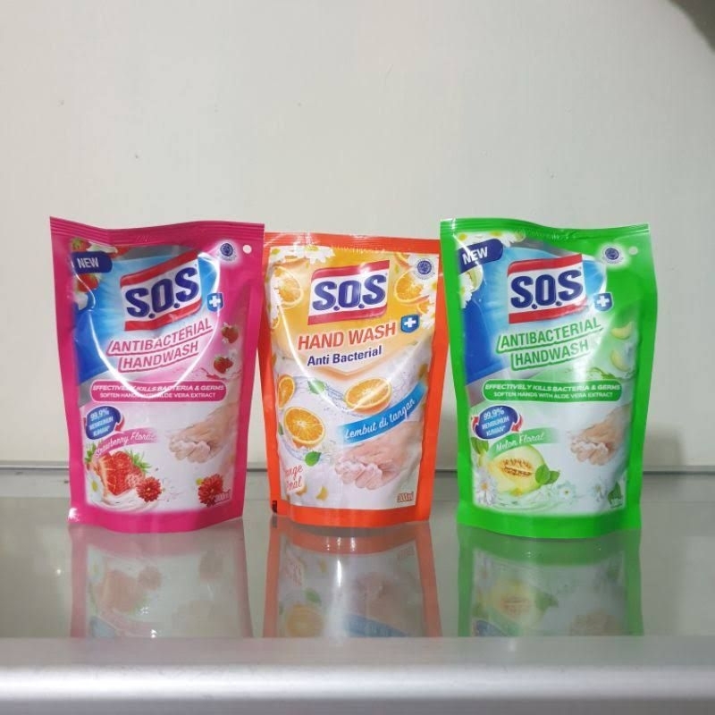 SOS Sabun cuci tangan | SOS Handwash Refill 300ml