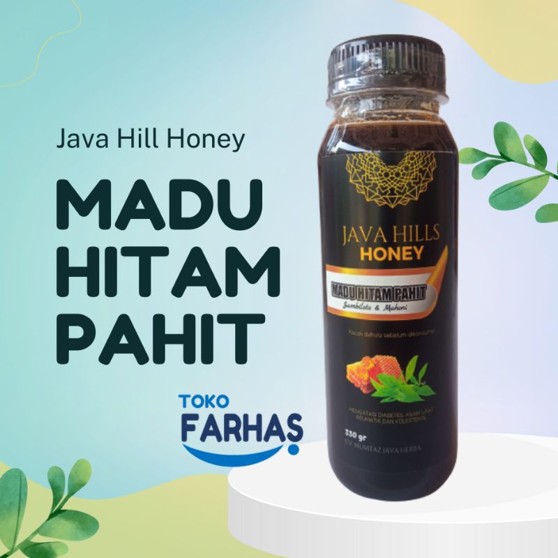 

Madu Hitam Pahit Javahill honey