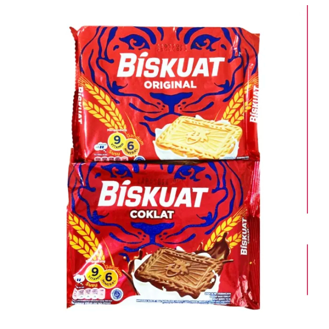 

Biskuat Energi Biskuit Snack 121gr - Original / Choco