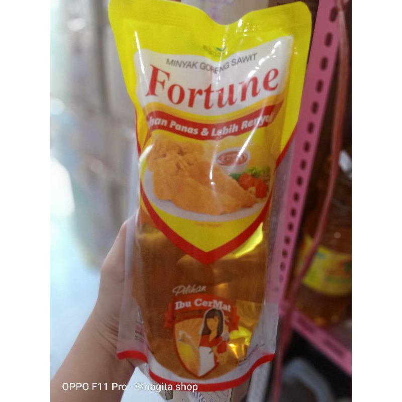 

Minyak goreng Fortune 1 liter
