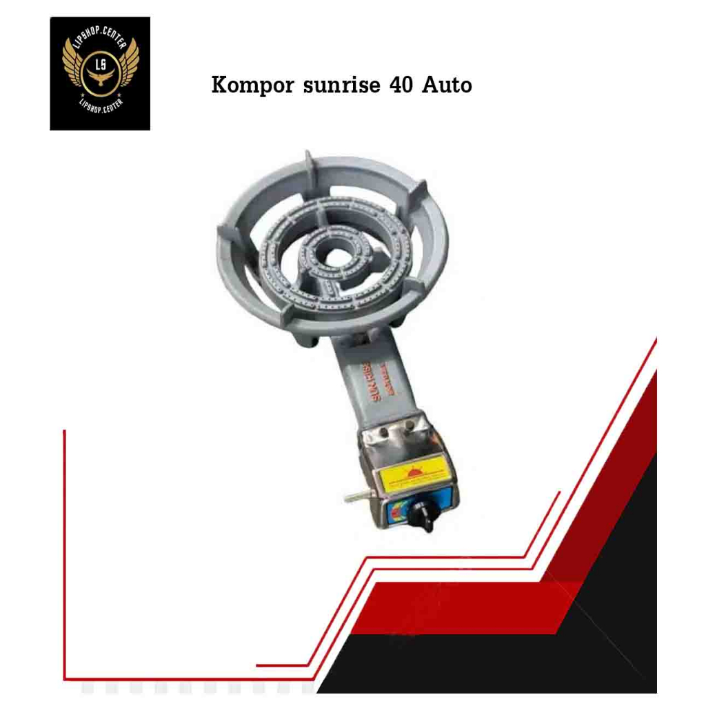 Kompor Gas SR40 Auto SNI / SR 40 A Kompor Cor Api Seribu