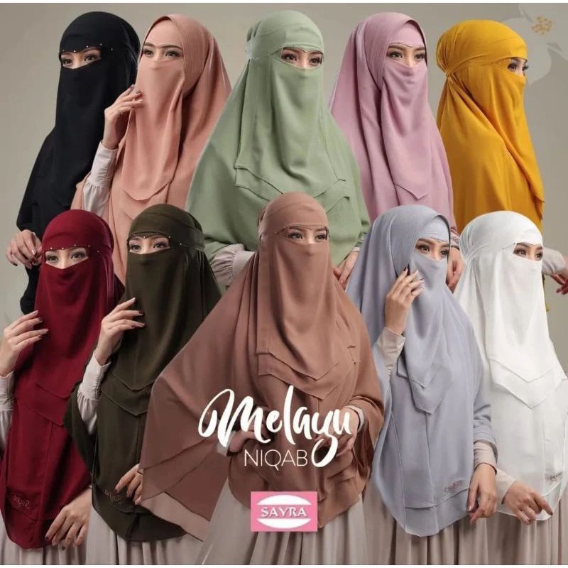 Niqab / Niqab Melayu / Khimar Ceruty