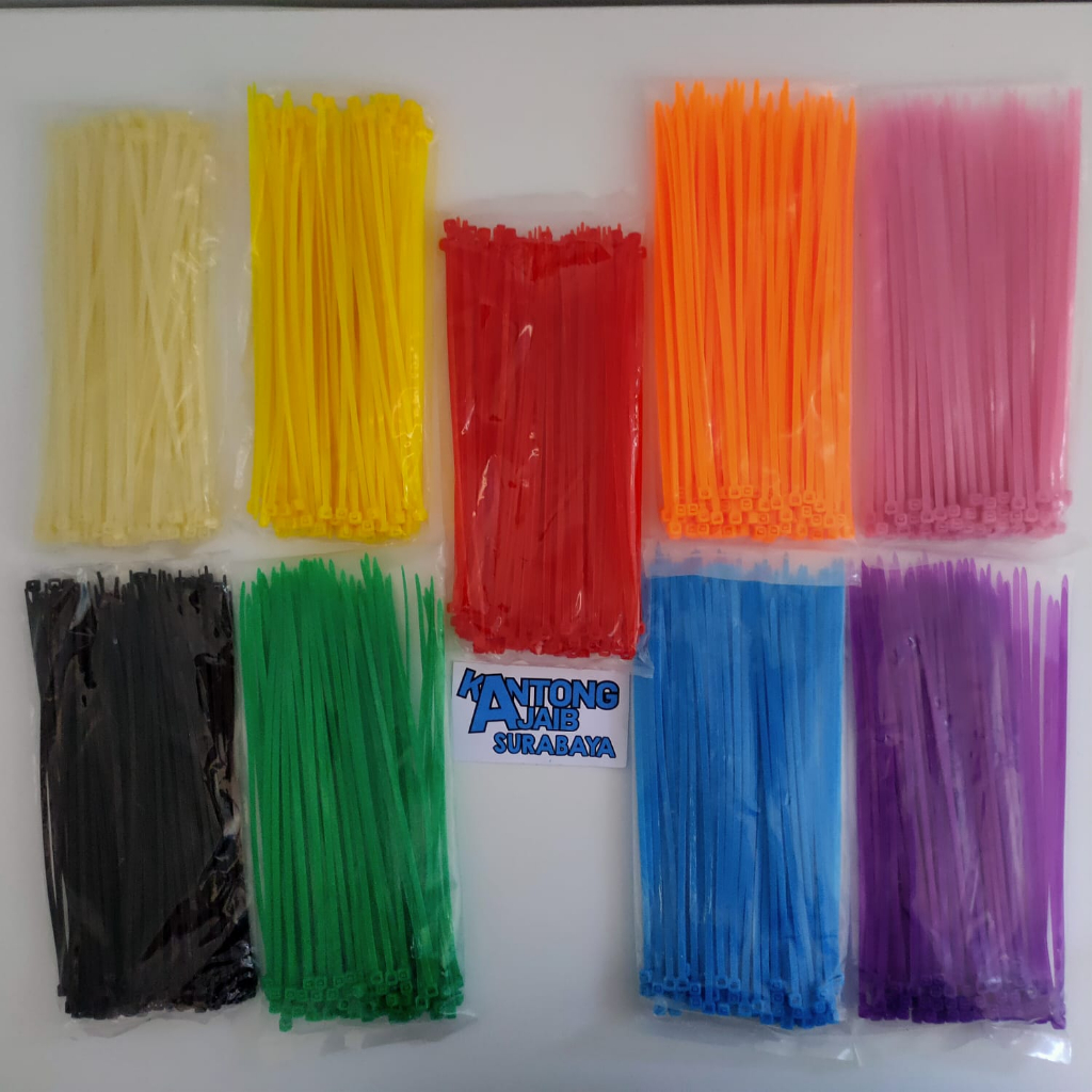 

Kabel Ties 15cm Kabel Krek 15cm Nylon Cable 15cm Pengikat Kabel Serbaguna Cable Tie 15cm Tali Kabel