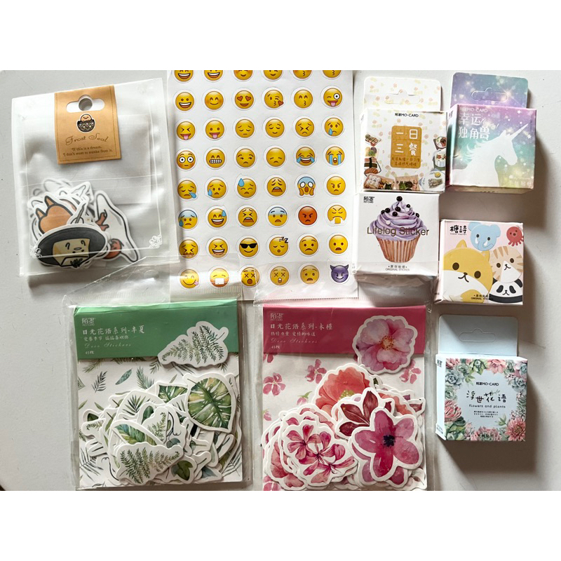 

PAKET STICKER BULLET JOURNAL AESTHETIC / STIKER STATIONERY BUJO ESTETIK