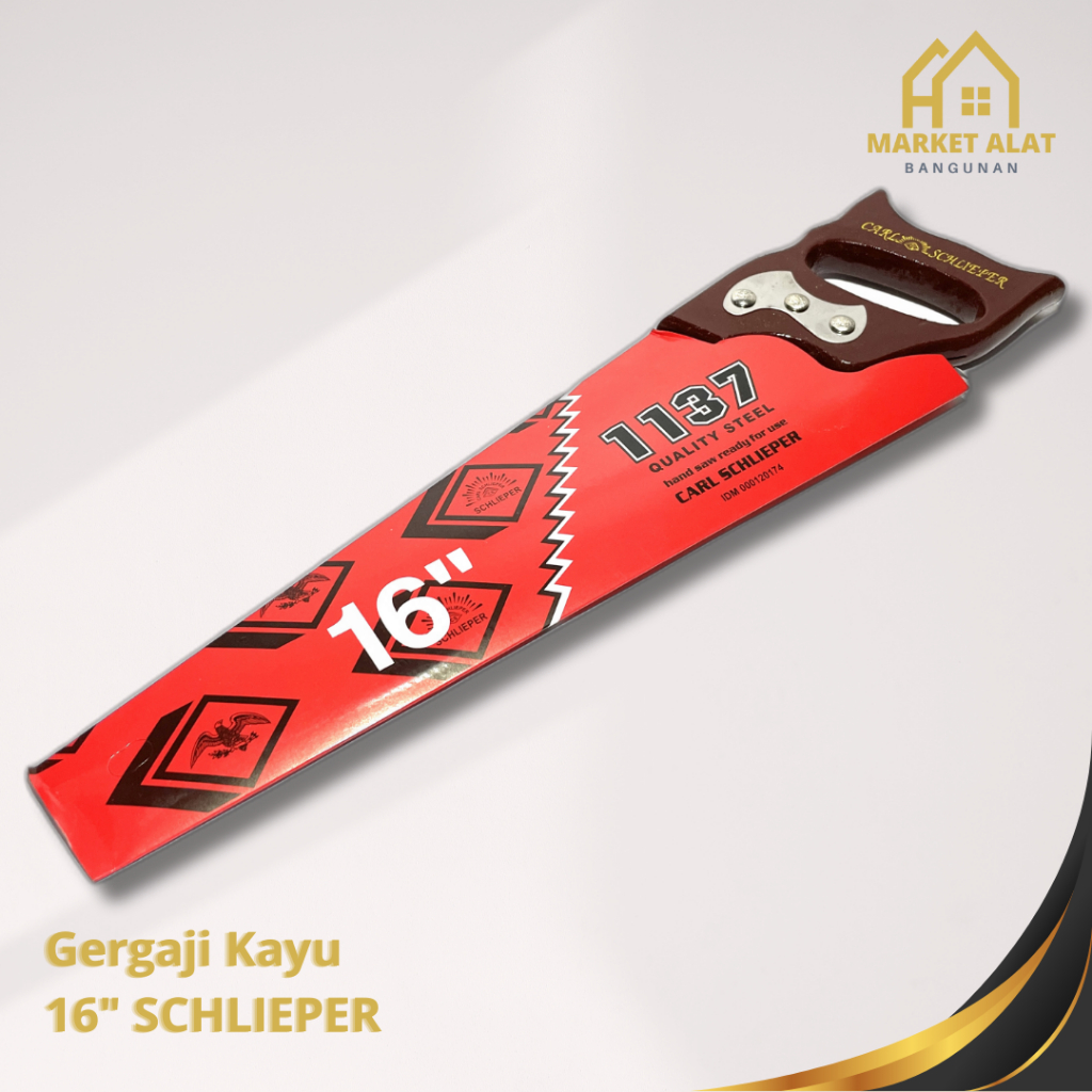 Gergaji Kayu 16 SCHLIEPER / Gergaji Carl Schlieper 16 / Handsaw Schlieper 16