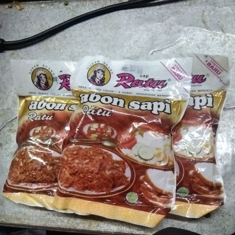 

Abon Sapi Cap Ratu / Abon Sapi Ratu / Abon Ratu / Abon Sapi