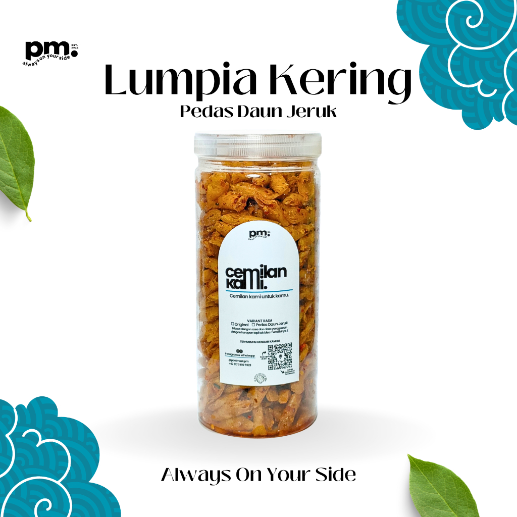 

Lumpia Kering Pedas / Original Daun Jeruk | Cemilan Kami by Postmeet