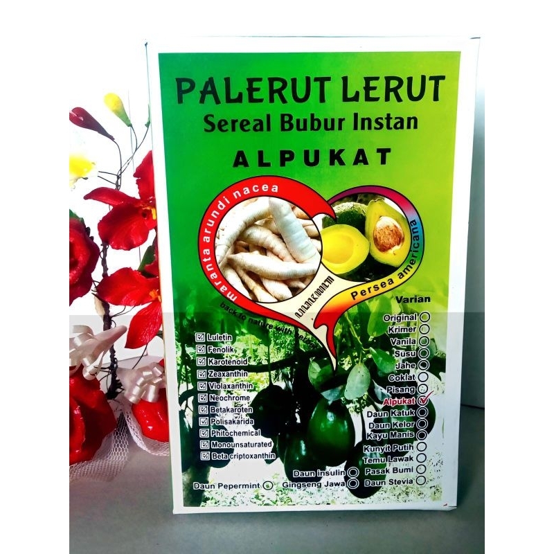 

PALERUT LERUT sereal bubur instan ( alpukat )