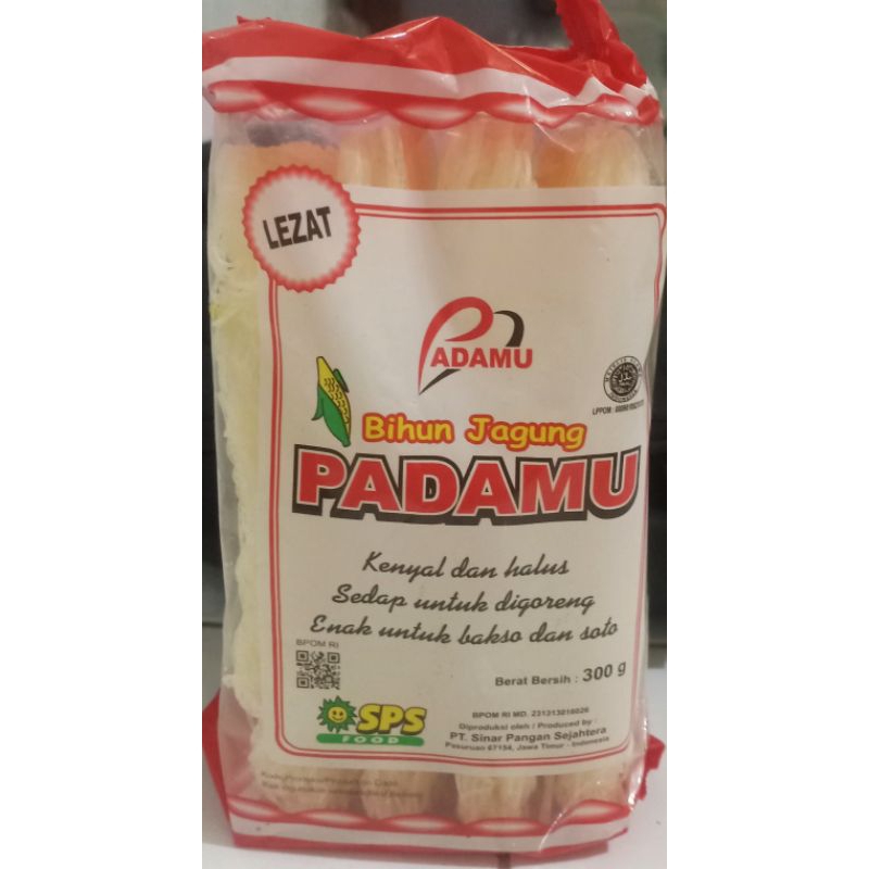 

Bihun jagung padamu merah