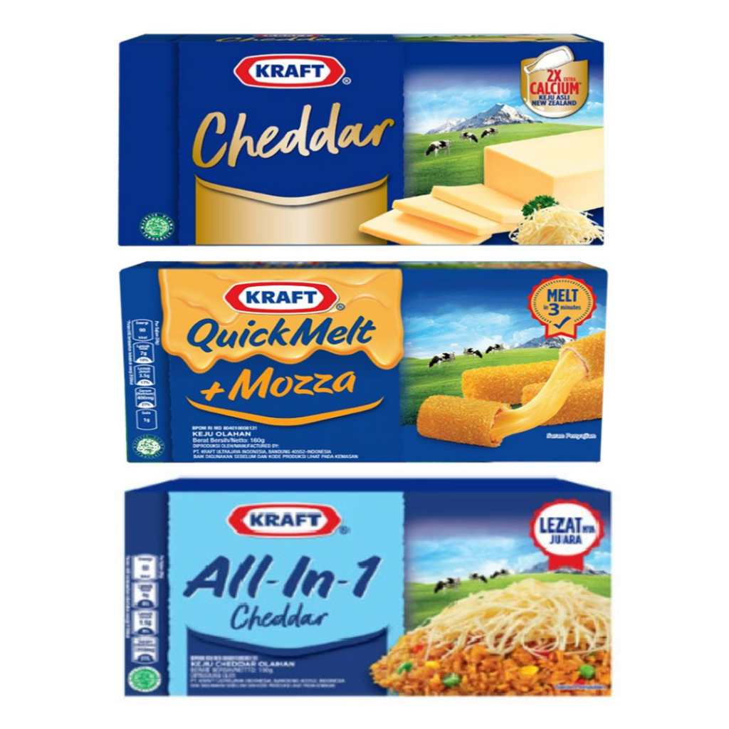 

Kraft Keju Cheddar 150g