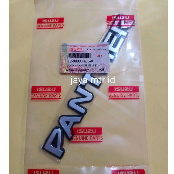 Logo . Emblem panther untuk mobil isuzu panther