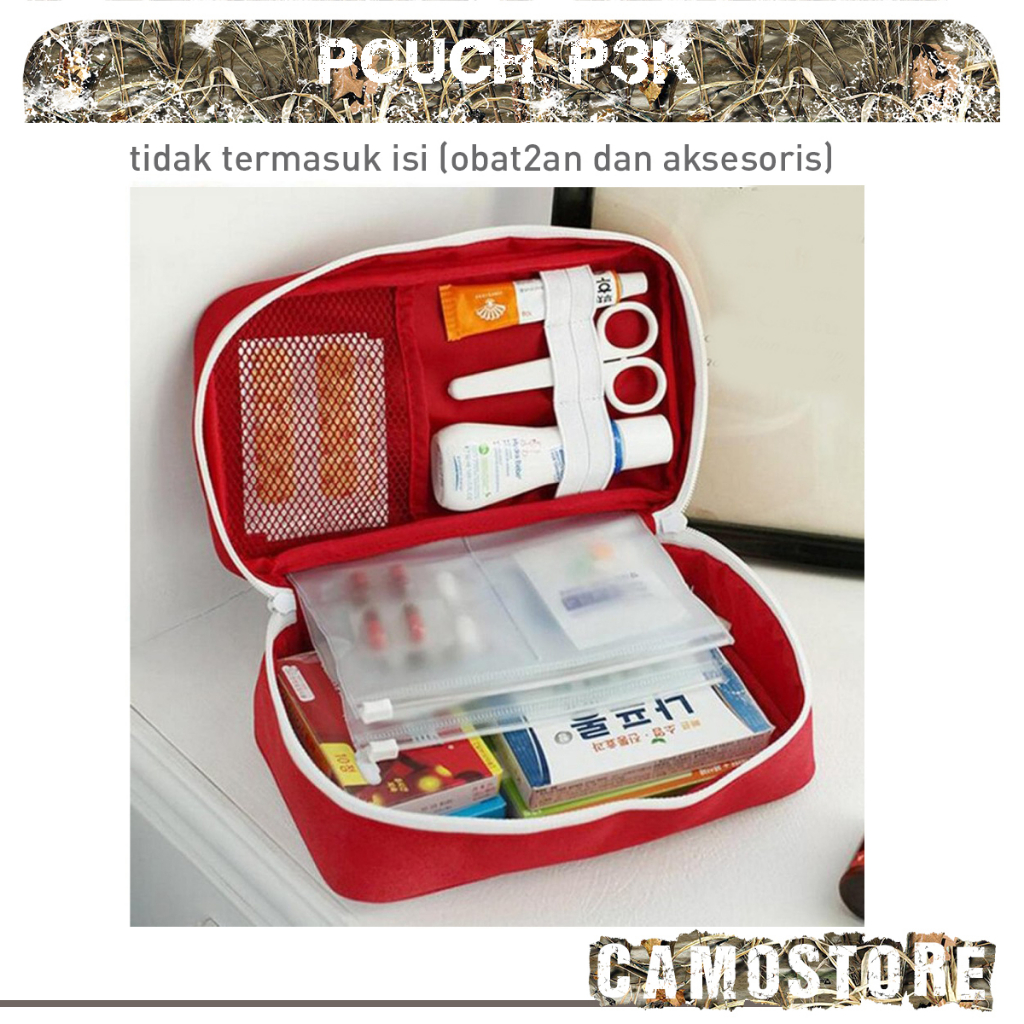Travel Pouch P3k kotak obat besar