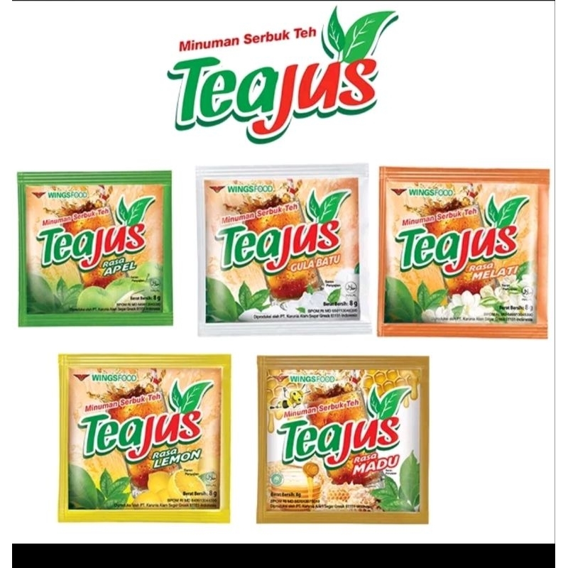 

Tea jus 1renceng 10pcs(7gr)