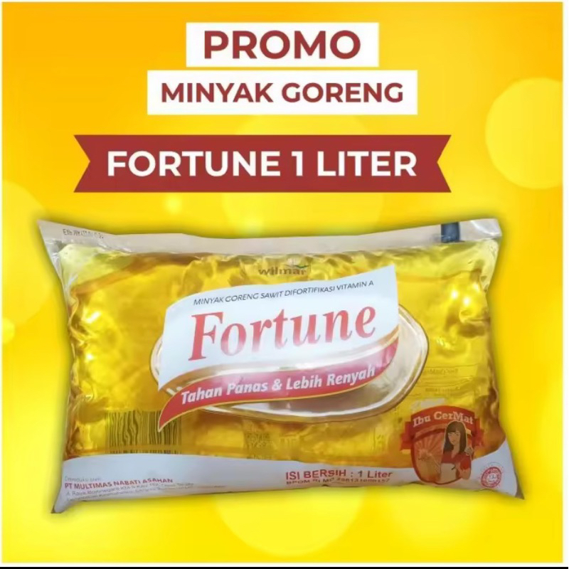 

Minyak goreng Fortune 1L